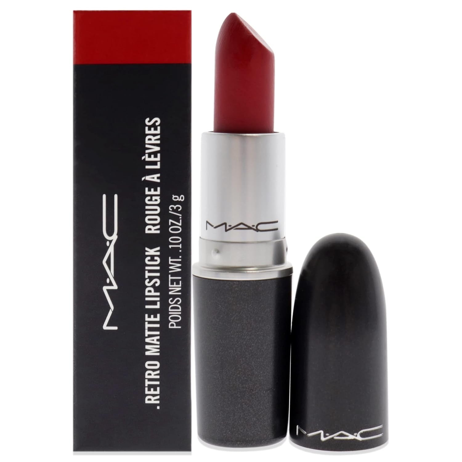Ruby Woo Retro Matte Lipstick - Iconic Bold Red, Long-lasting Finish, 0.10 Ounce